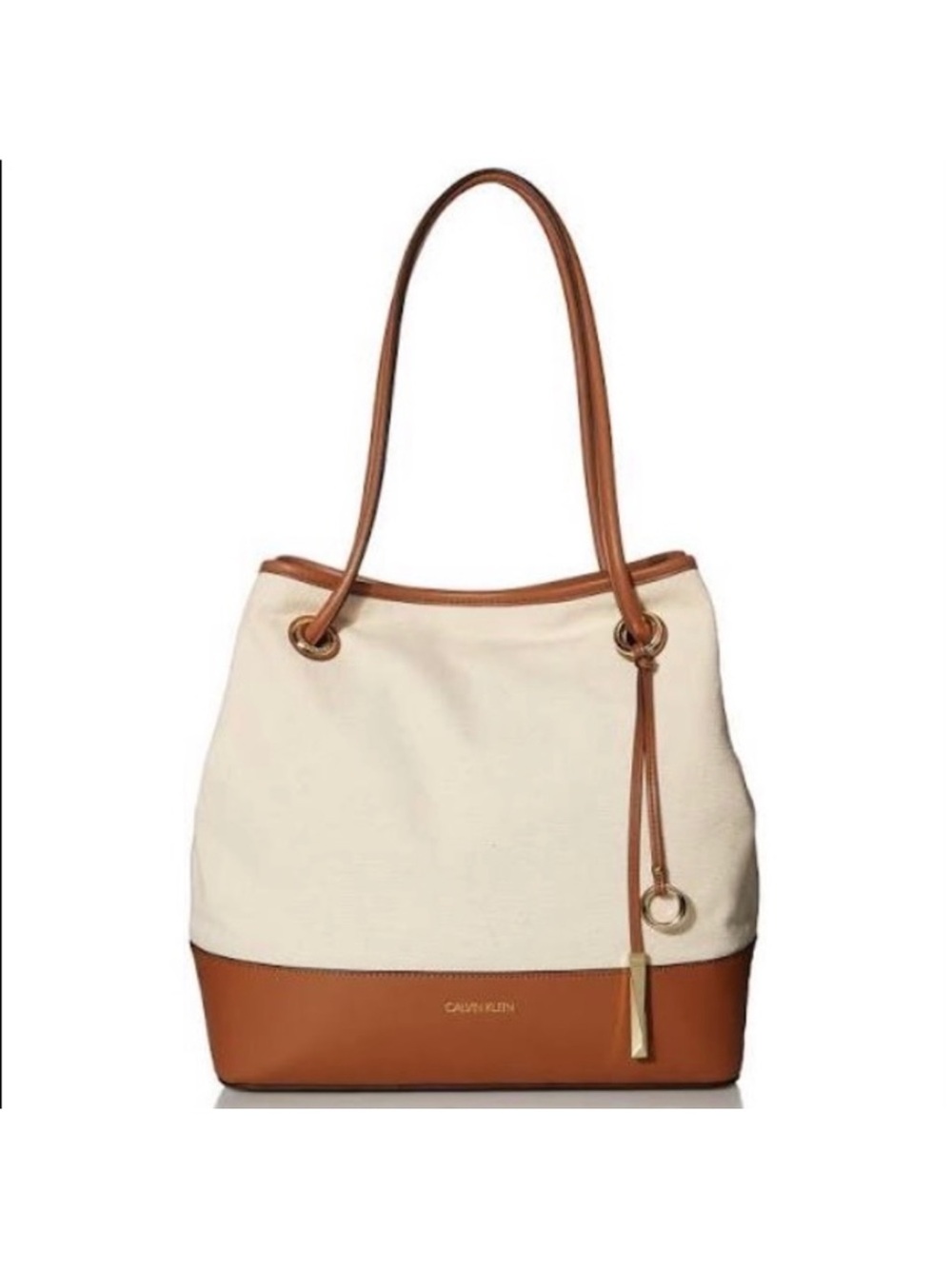 Calvin Klein Gabrianna canvas bucket bag Gorgeous bag!